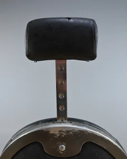 Vintage Barber Chair aus Metall