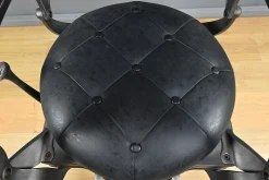 Vintage Barber Chair aus Metall