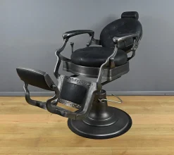 Vintage Barber Chair aus Metall