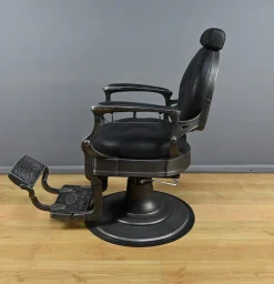Vintage Barber Chair aus Metall