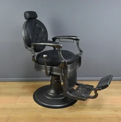 Vintage Barber Chair aus Metall
