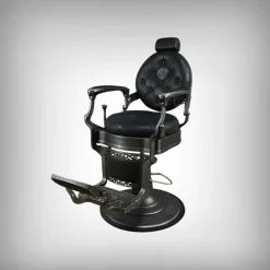 Vintage Barber Chair aus Metall