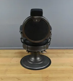 Vintage Barber Chair aus Metall