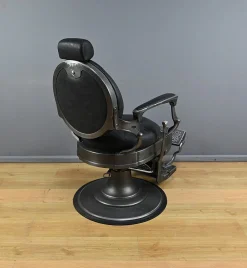 Vintage Barber Chair aus Metall