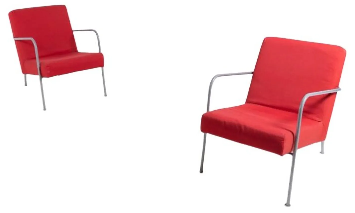 Vintage Bauhaus Sessel von Ikea, 2er Set