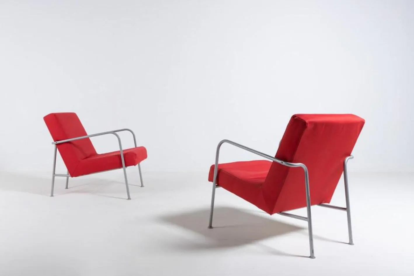 Vintage Bauhaus Sessel von Ikea, 2er Set