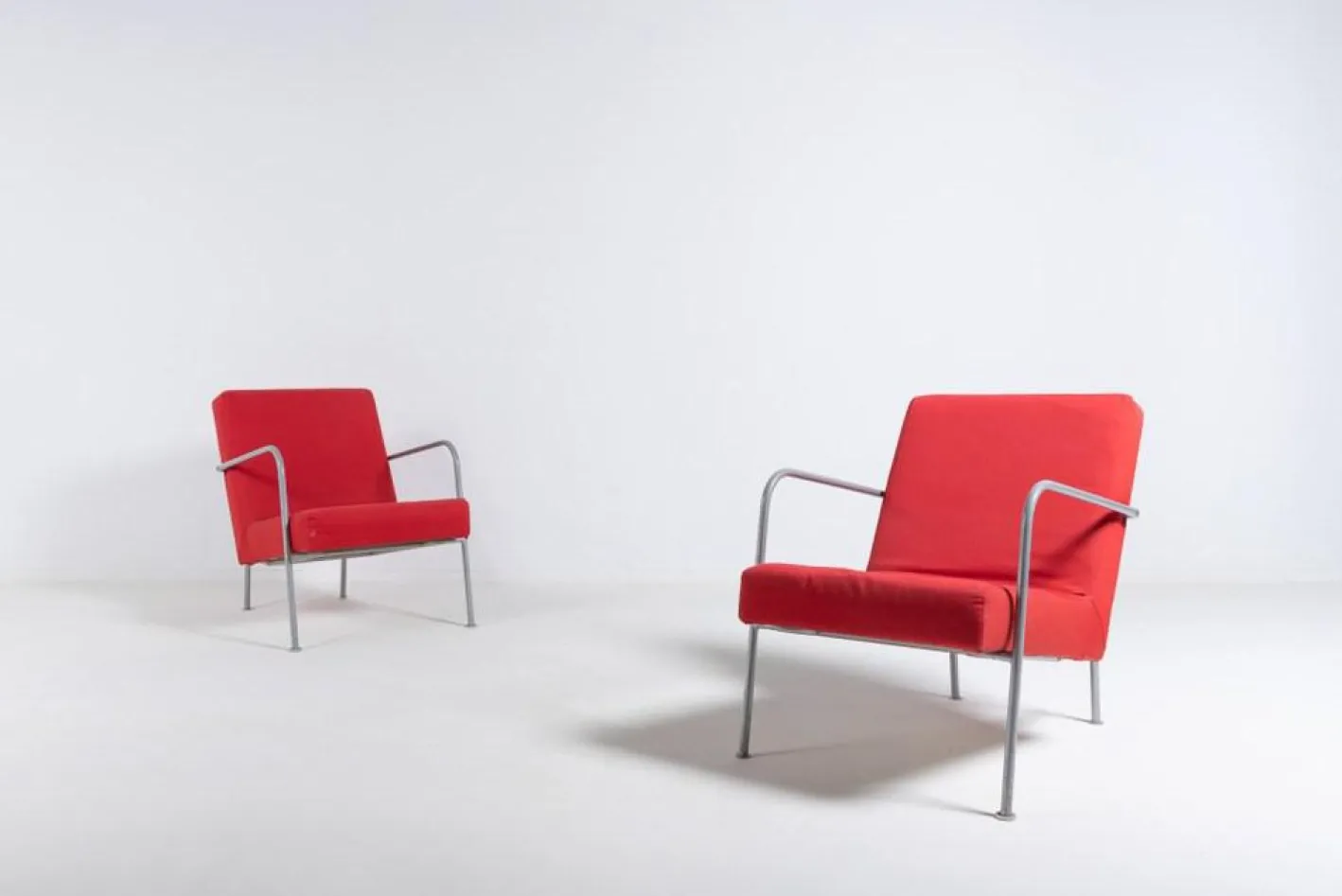 Vintage Bauhaus Sessel von Ikea, 2er Set
