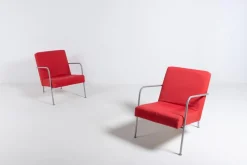 Vintage Bauhaus Sessel von Ikea, 2er Set