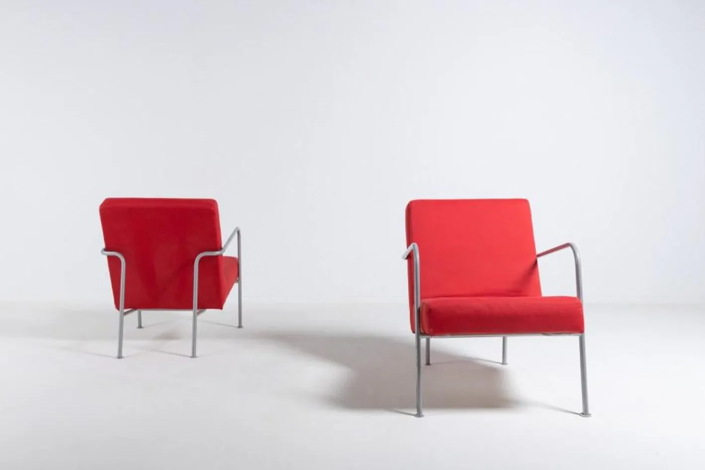 Vintage Bauhaus Sessel von Ikea, 2er Set