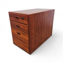 Vintage Behälter aus Teak von Niels Jonsson für Hugo Troeds, 1960er