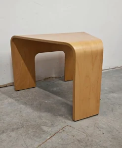 Vintage Beistelltisch aus Buche & Schichtholz von Ekornes Stressless, 1980er