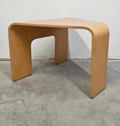 Vintage Beistelltisch aus Buche & Schichtholz von Ekornes Stressless, 1980er