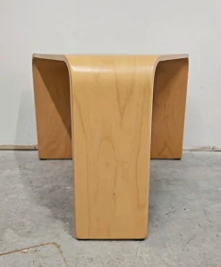 Vintage Beistelltisch aus Buche & Schichtholz von Ekornes Stressless, 1980er