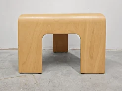 Vintage Beistelltisch aus Buche & Schichtholz von Ekornes Stressless, 1980er