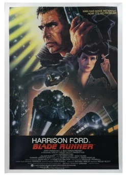 Vintage Blade Runner Poster, 1982