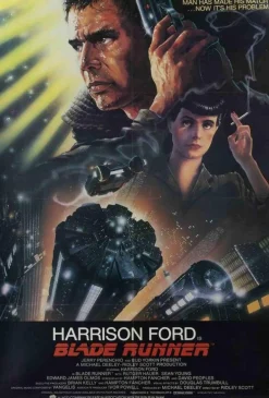 Vintage Blade Runner Poster, 1982