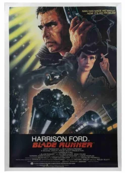 Vintage Blade Runner Poster, 1982