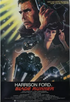 Vintage Blade Runner Poster, 1982