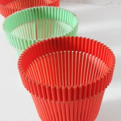 Vintage Blumentöpfe aus Kunststoff von Alkastap, Frankreich, 1960er, 5er Set