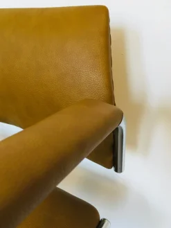 Vintage Bürostuhl in Senfgelb von Kovona, 1970er