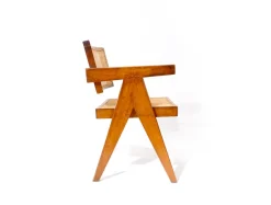 Vintage Bürostuhl von Pierre Jeanneret, 1950er