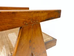 Vintage Bürostuhl von Pierre Jeanneret, 1950er