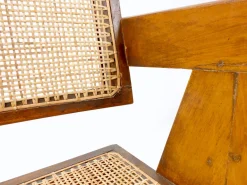 Vintage Bürostuhl von Pierre Jeanneret, 1950er