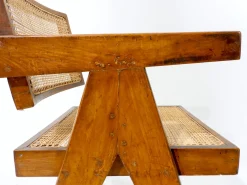 Vintage Bürostuhl von Pierre Jeanneret, 1950er