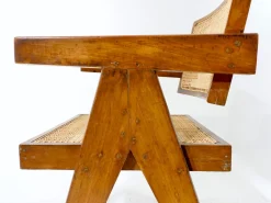 Vintage Bürostuhl von Pierre Jeanneret, 1950er