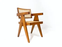 Vintage Bürostuhl von Pierre Jeanneret, 1950er