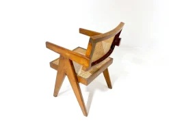Vintage Bürostuhl von Pierre Jeanneret, 1950er