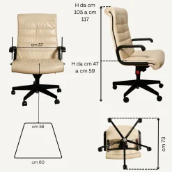 Vintage Bürostuhl von Richard Sapper für Knoll