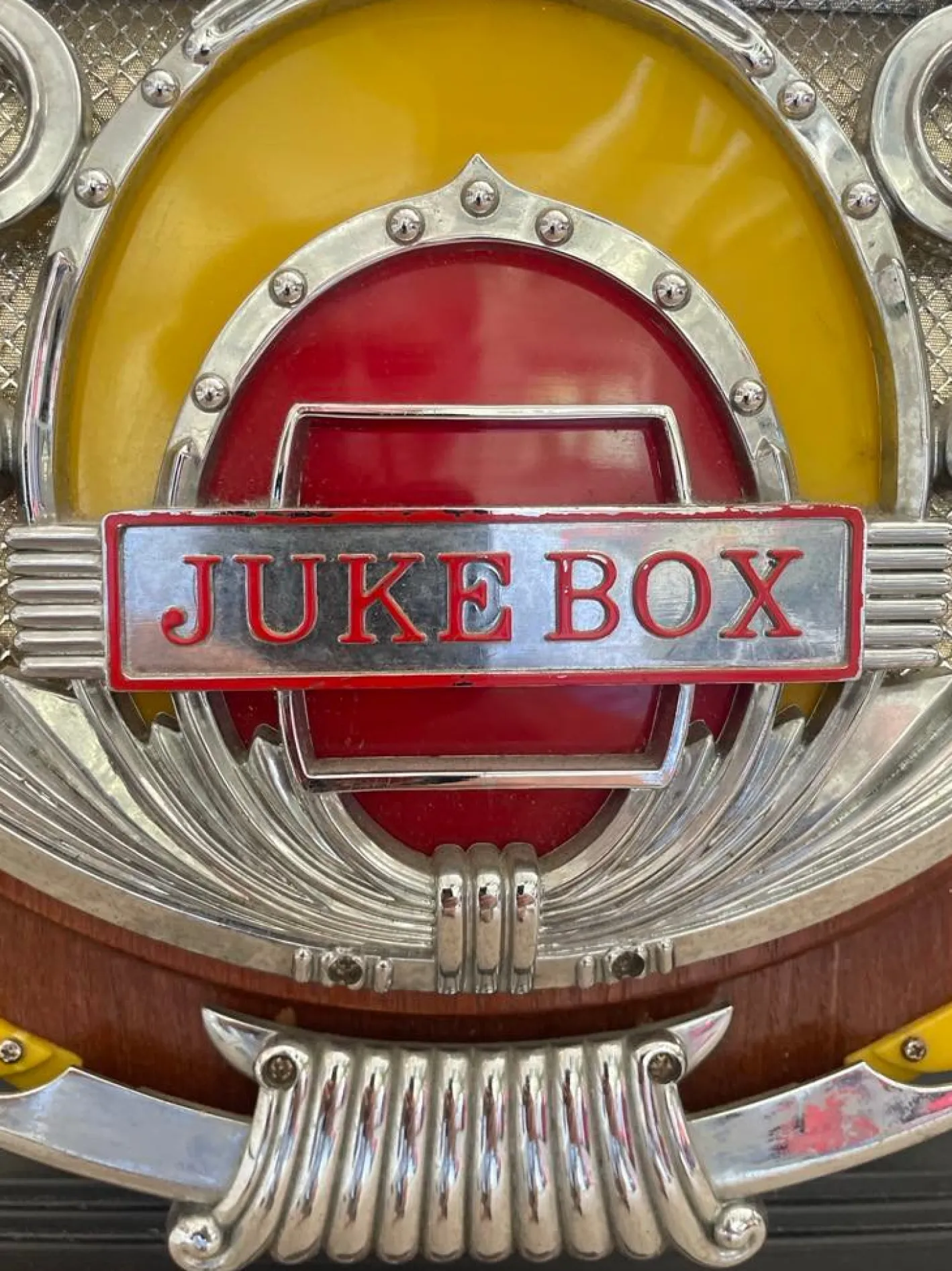 Vintage CD-Radio im Jukebox-Stil von Polyconcept, 1997
