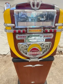 Vintage CD-Radio im Jukebox-Stil von Polyconcept, 1997