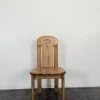Vintage Chalet Stühle aus Pinienholz, 1980er, 4er Set