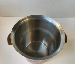 Vintage Champagnerkühler aus Kupfer & Messing von Spring Culinox, Schweiz, 1970er
