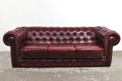 Vintage Chesterfield 3-Sitzer Sofa, 1970er