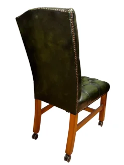 Vintage Chesterfield-Stil Bürostuhl mit Rollen