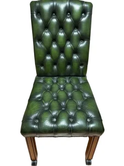 Vintage Chesterfield-Stil Bürostuhl mit Rollen
