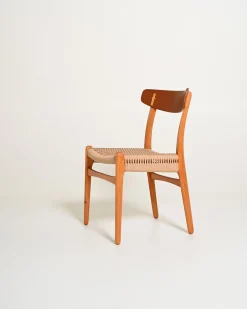 Vintage CH23 Stühle von Hans J. Wegner für Carl Hansen & Søn, 1950er, 6er Set