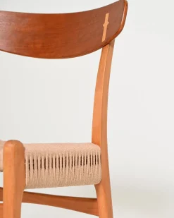 Vintage CH23 Stühle von Hans J. Wegner für Carl Hansen & Søn, 1950er, 6er Set