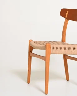 Vintage CH23 Stühle von Hans J. Wegner für Carl Hansen & Søn, 1950er, 6er Set