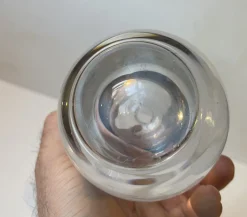 Vintage Cocktailshaker aus Glas von Orrefors, Schweden, 1970er