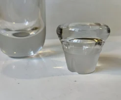 Vintage Cocktailshaker aus Glas von Orrefors, Schweden, 1970er