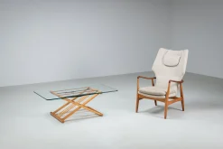 Vintage Couchtisch von Andreas Hansen für Haslev, 1990er