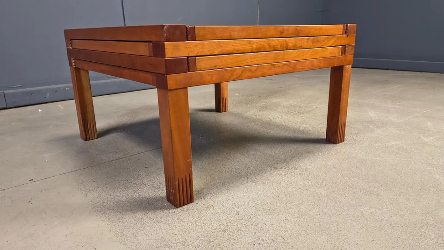 Vintage Couchtisch von Bernard Vuarnesson, 1980er