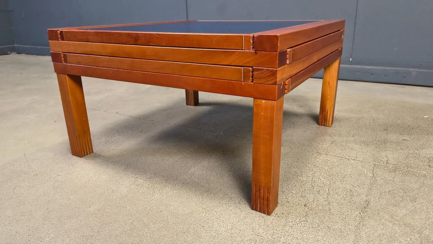 Vintage Couchtisch von Bernard Vuarnesson, 1980er