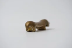 Vintage Dachshund Flaschenöffner aus Messing von Walter Bosse für Herta Baller, 1950er