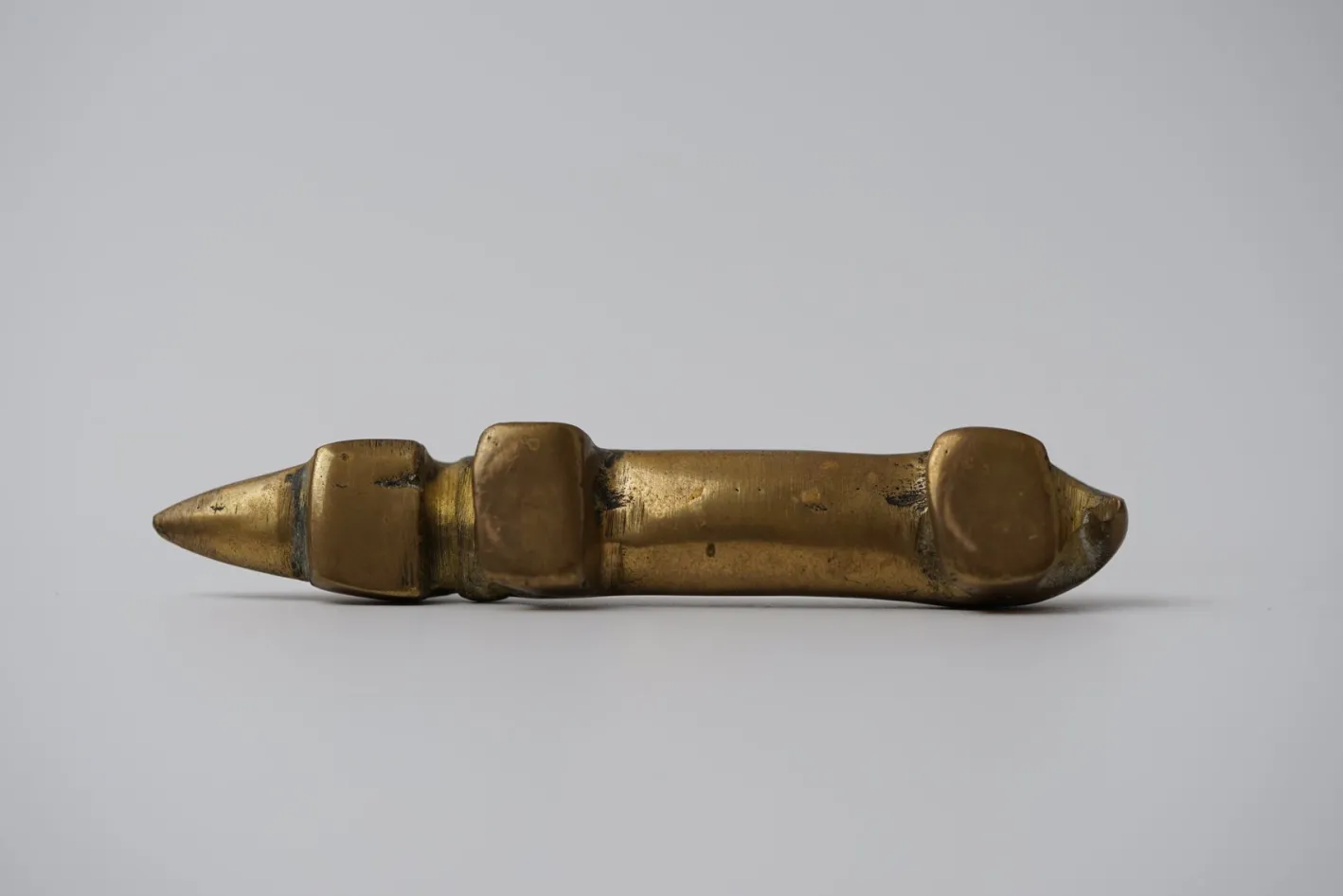 Vintage Dachshund Flaschenöffner aus Messing von Walter Bosse für Herta Baller, 1950er
