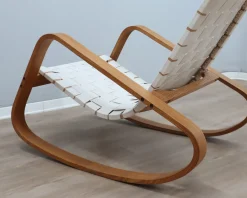 Vintage Dondolo Schaukelstuhl von Crassevig, 1970er